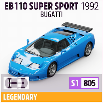 1992 BUGATTI EB110 SUPER SPORT
