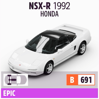 1992 HONDA NSX-R