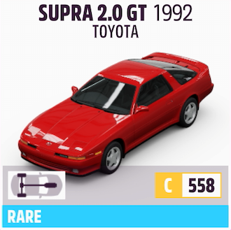 1992 TOYOTA SUPRA 2.0 GT