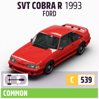 1993 FORD SVT COBRA R