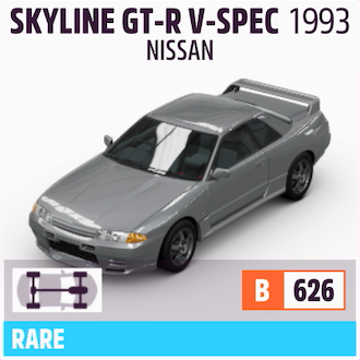 1993 NISSAN SKYLINE GT-R V-SPEC