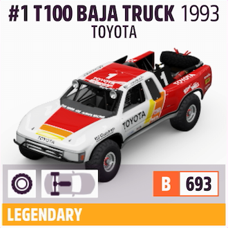 1993 TOYOTA #1 T100 BAJA TRUCK