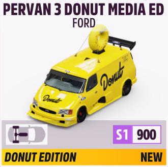 1994 FORD SUPERVAN 3 DONUT MEDIA EDITION