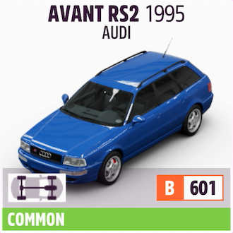 1995 AUDI AVANT RS2
