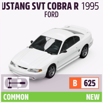 1995 FORD MUSTANG SVT COBRA R