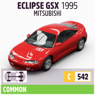 1995 MITSUBISHI ECLIPSE GSX
