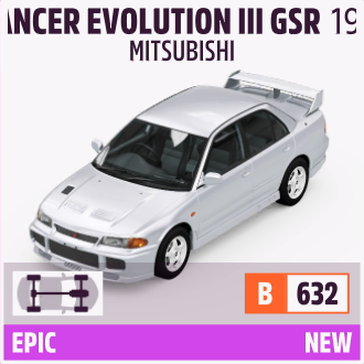 1995 MITSUBISHI LANCER EVOLUTION III GSR