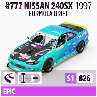 1997 FORMULA DRIFT #777 NISSAN 240SX