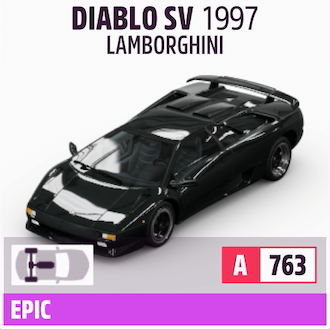 1997 LAMBORGHINI DIABLO SV