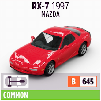 1997 MAZDA RX-7