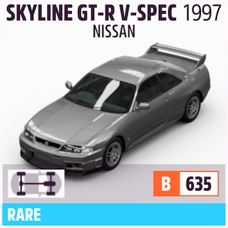 1997 NISSAN SKYLINE GT-R V-SPEC