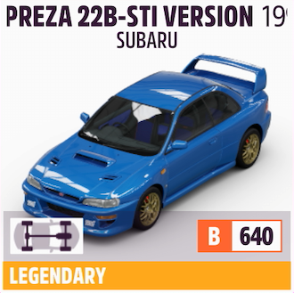 1998 SUBARU IMPREZA 22B-STI VERSION