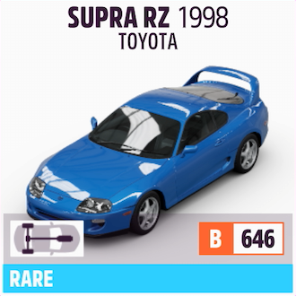 1998 TOYOTA SUPRA RZ