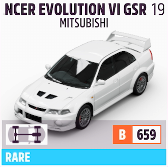 1999 MITSUBISHI LANCER EVOLUTION VI GSR