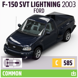 2003 FORD F-150 SVT LIGHTNING