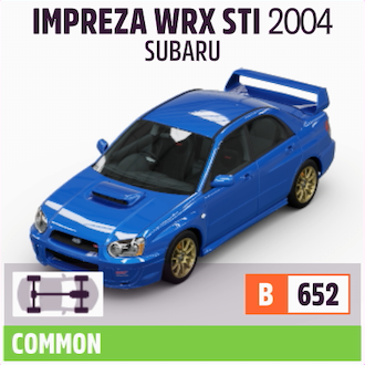 2004 SUBARU IMPREZA WRX STI