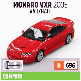 2005 VAUXHALL MONARO VXR