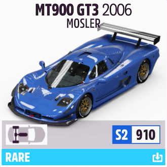 2006 MOSLER MT900 GT3