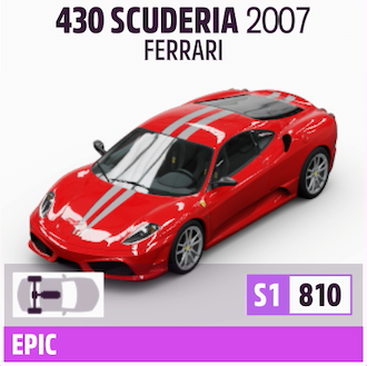 2007 FERRARI 430 SCUDERIA