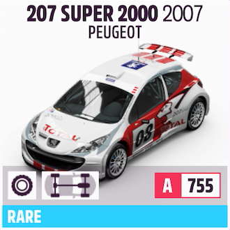 2007 PEUGEOT 207 SUPER 2000