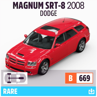 2008 DODGE MAGNUM SRT-8