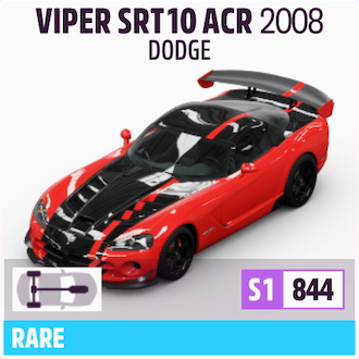 2008 DODGE VIPER SRT10 ACR