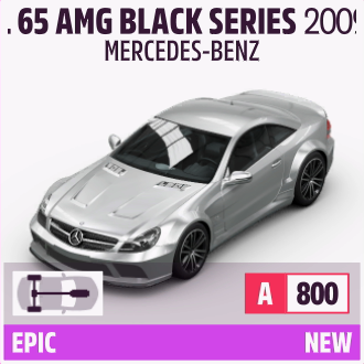 2009 MERCEDES-BENZ SL 65 AMG BLACK SERIES