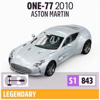 2010 ASTON MARTIN ONE-77