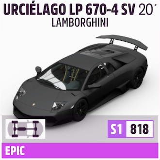 2010 LAMBORGHINI MURCIELAGO LP 670-4 SV