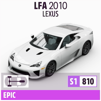 2010 LEXUS LFA