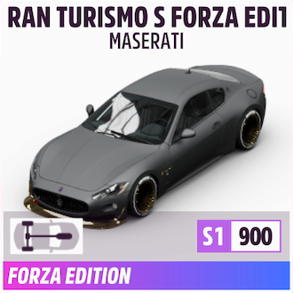 2010 MASERATI GRAN TURISMO S FORZA EDITION