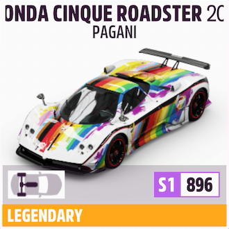 2010 PAGANI ZONDA CINQUE ROADSTER