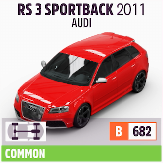 2011 AUDI RS 3 SPORTBACK