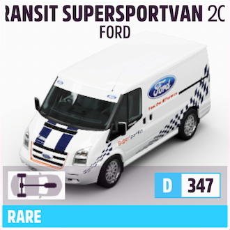 2011 FORD TRANSIT SUPERSPORTVAN