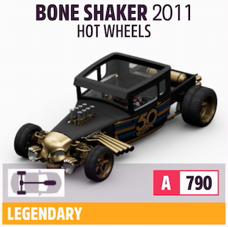 2011 HOT WHEELS BONE SHAKER