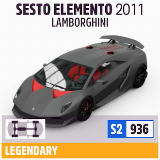 2011 LAMBORGHINI SESTO ELEMENTO