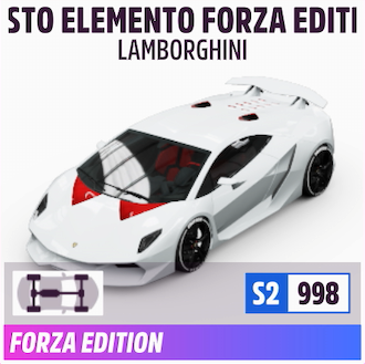 2011 LAMBORGHINI SESTO ELEMENTO FORZA EDITION