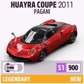 2011 PAGANI HUAYRA COUPE