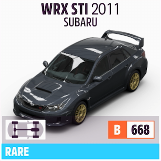 2011 SUBARU WRX STI