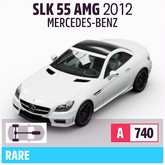 2012 MERCEDES-BENZ SLK 55 AMG