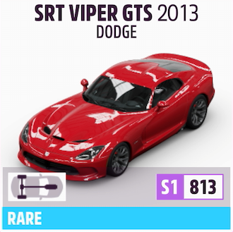 2013 DODGE SRT VIPER GTS