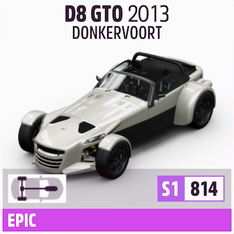 2013 DONKERVOORT D8 GTO