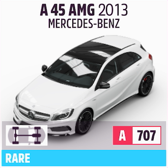 2013 MERCEDES-BENZ A 45 AMG