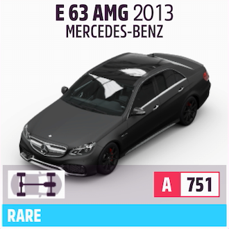 2013 MERCEDES-BENZ E 63 AMG