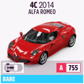 2014 ALFA ROMEO 4C