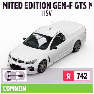 2014 HSV LIMITED EDITION GEN-F GTS MALOO