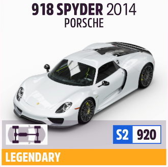 2014 PORSCHE 918 SPYDER