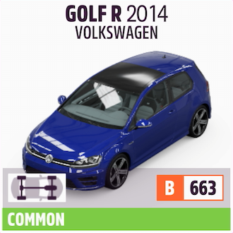 2014 VOLKSWAGEN GOLF R