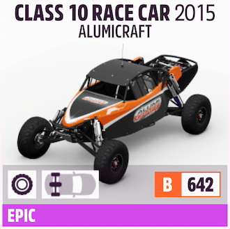 2015 ALUMICRAFT CLASS 10 RACE CAR