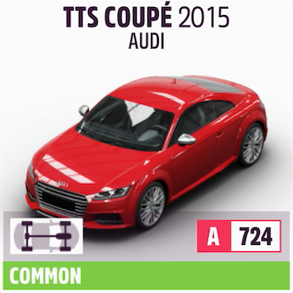 2015 AUDI TTS COUPÉ